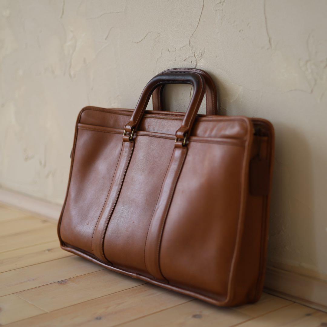 【1980s・USA製】オールドコーチ ビジネスバッグ ブリーフケース レザー