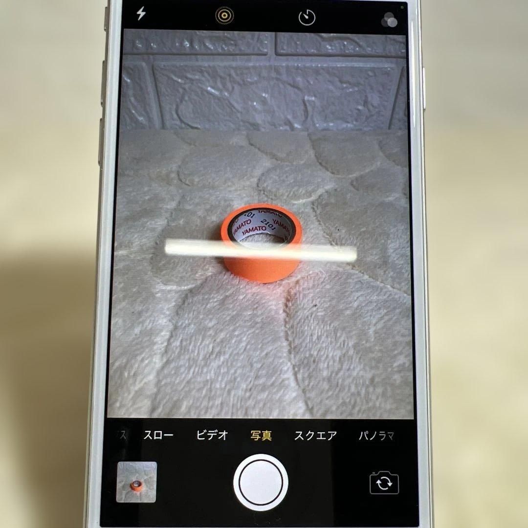 iphone8 256GB バッテリー76% カメラ部ヒビあり