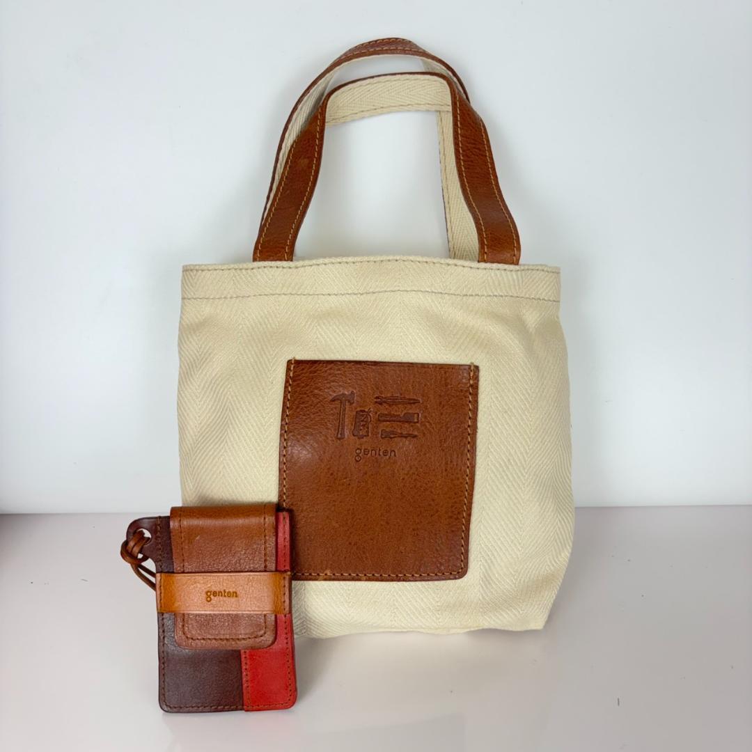 【未使用】 ゲンテン レザー ショルダー トートバッグ 31117