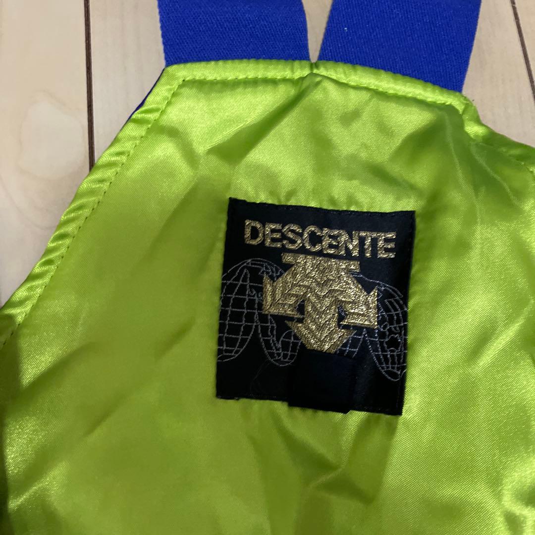 レア★美品★DESCENTE スキースノーボードウェア上下カラフル紫黄色Ｏサイズ