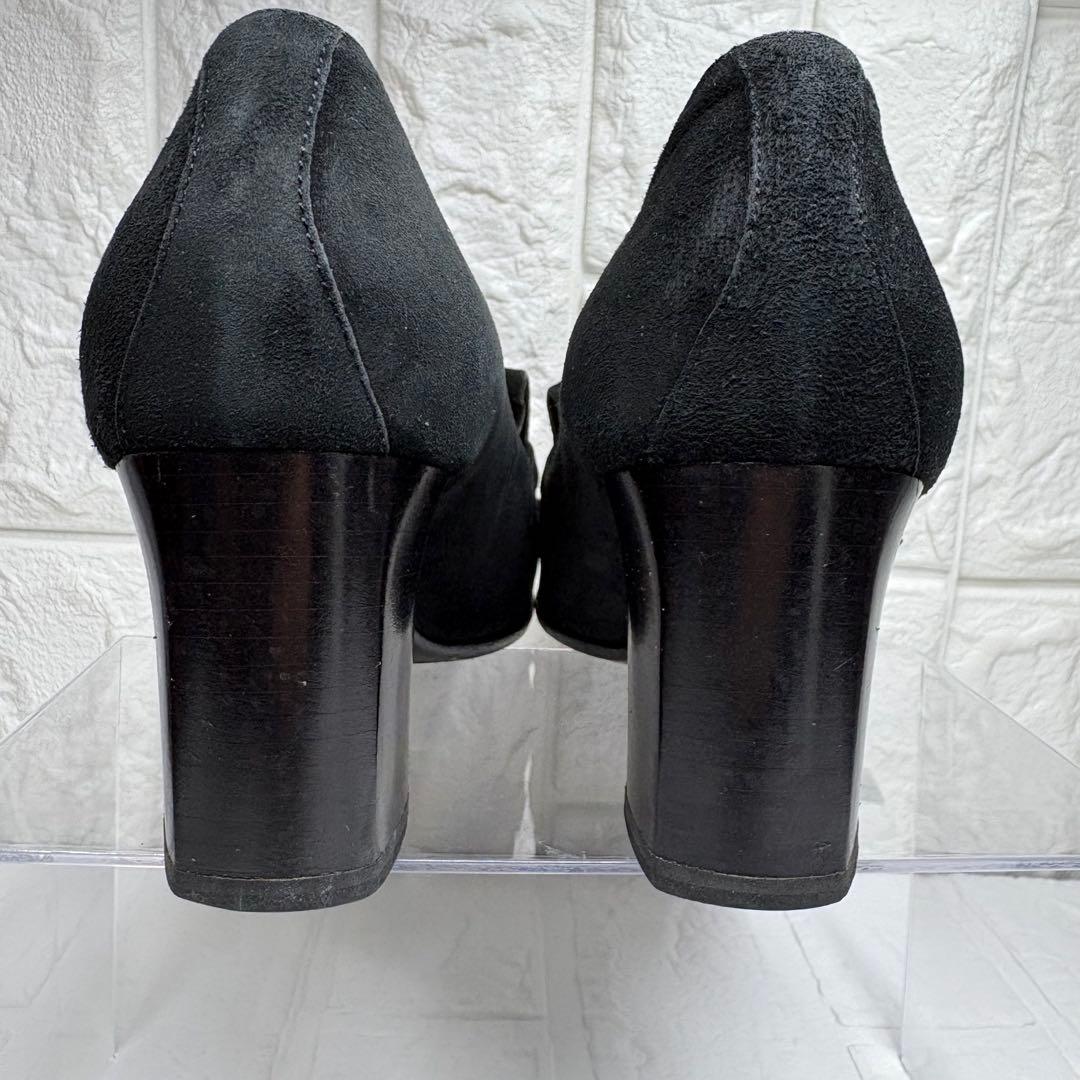 セール‼️【希少】 CELINE セリーヌ スエード フリンジ ローファー 黒