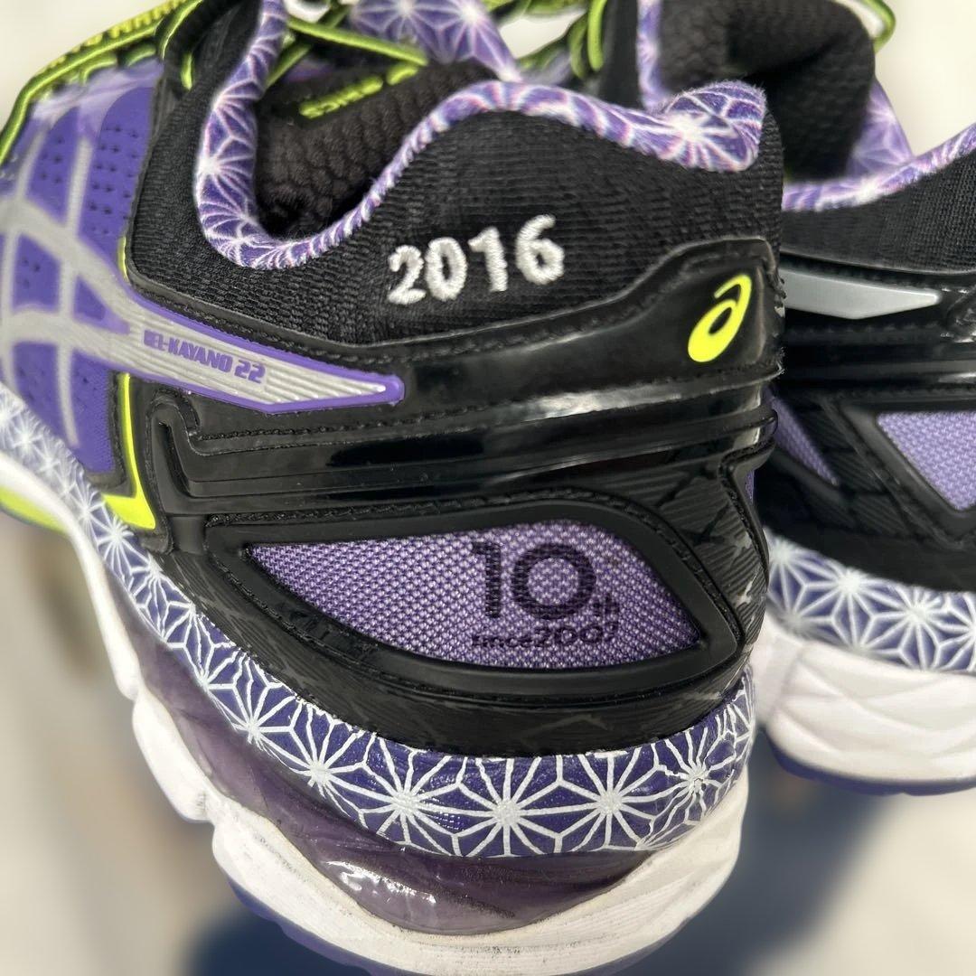 asics 東京マラソン10周年モデル ランニングシューズ27.0cm 紫