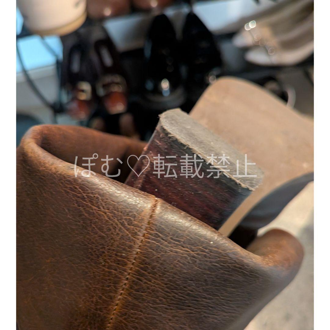 POOLDE／Melted Boots Brown／ボリュームブーツ／サイズ39