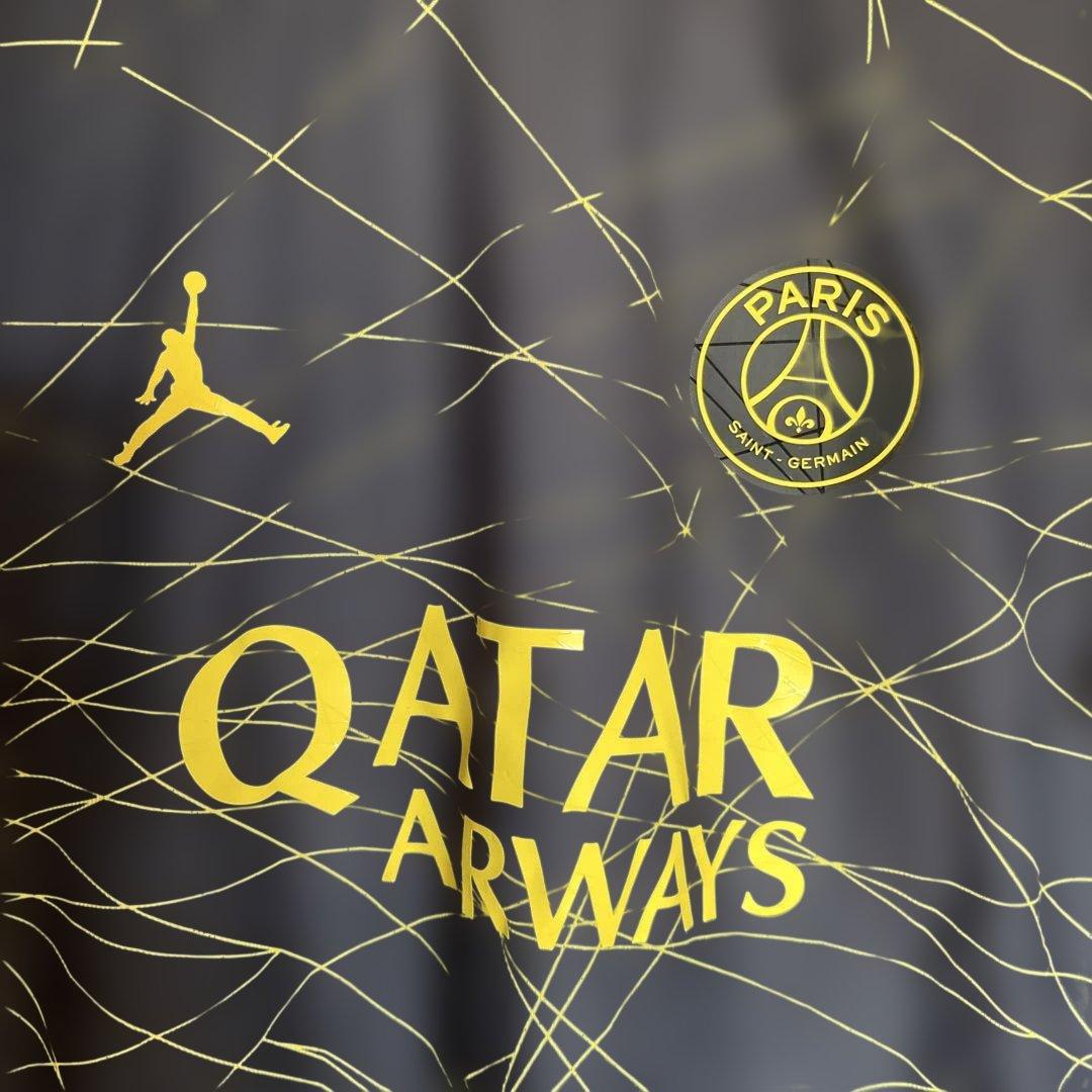 パリ・サンジェルマン サッカーユニフォーム グレー/イエロー　L( USサイズ)