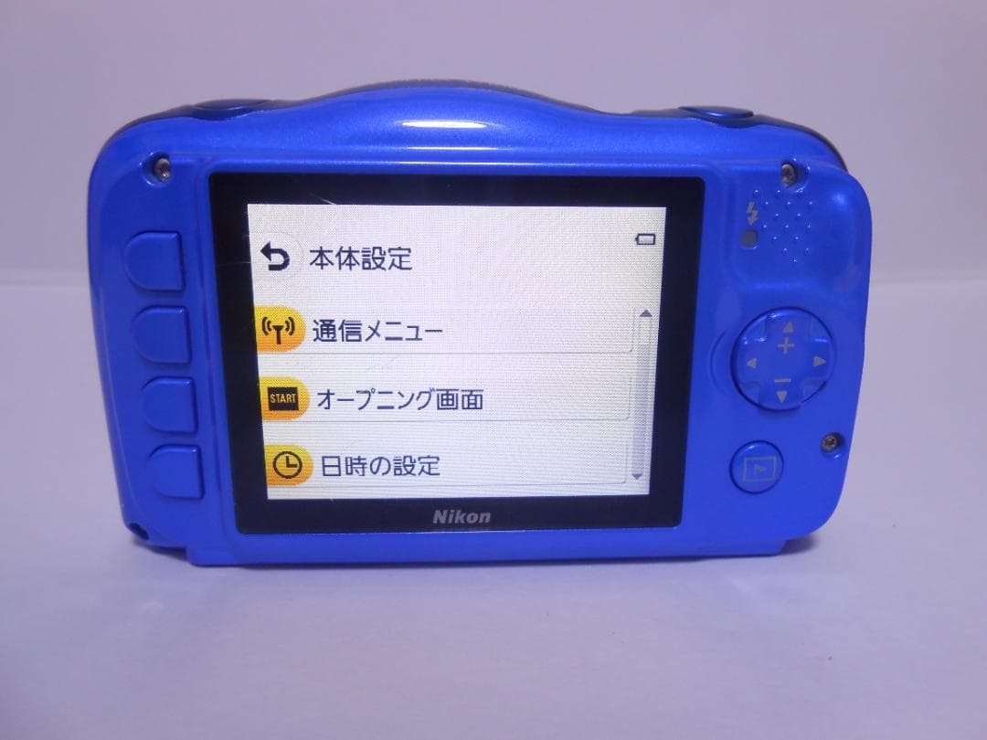 【お値下げ歓迎・極美品】　ニコン　Nikon COOLPIX W100 ブルー