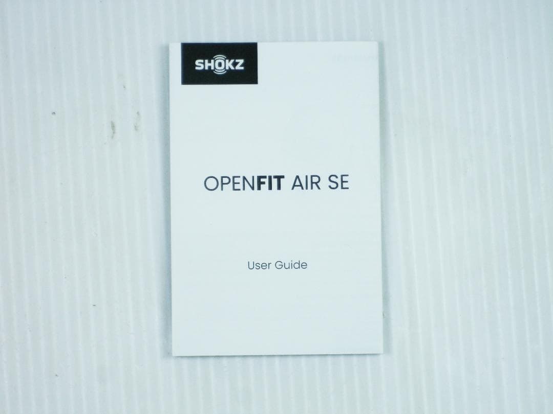 SHOKZ OpenFit Air SE オープンイヤー型イヤホン 防水