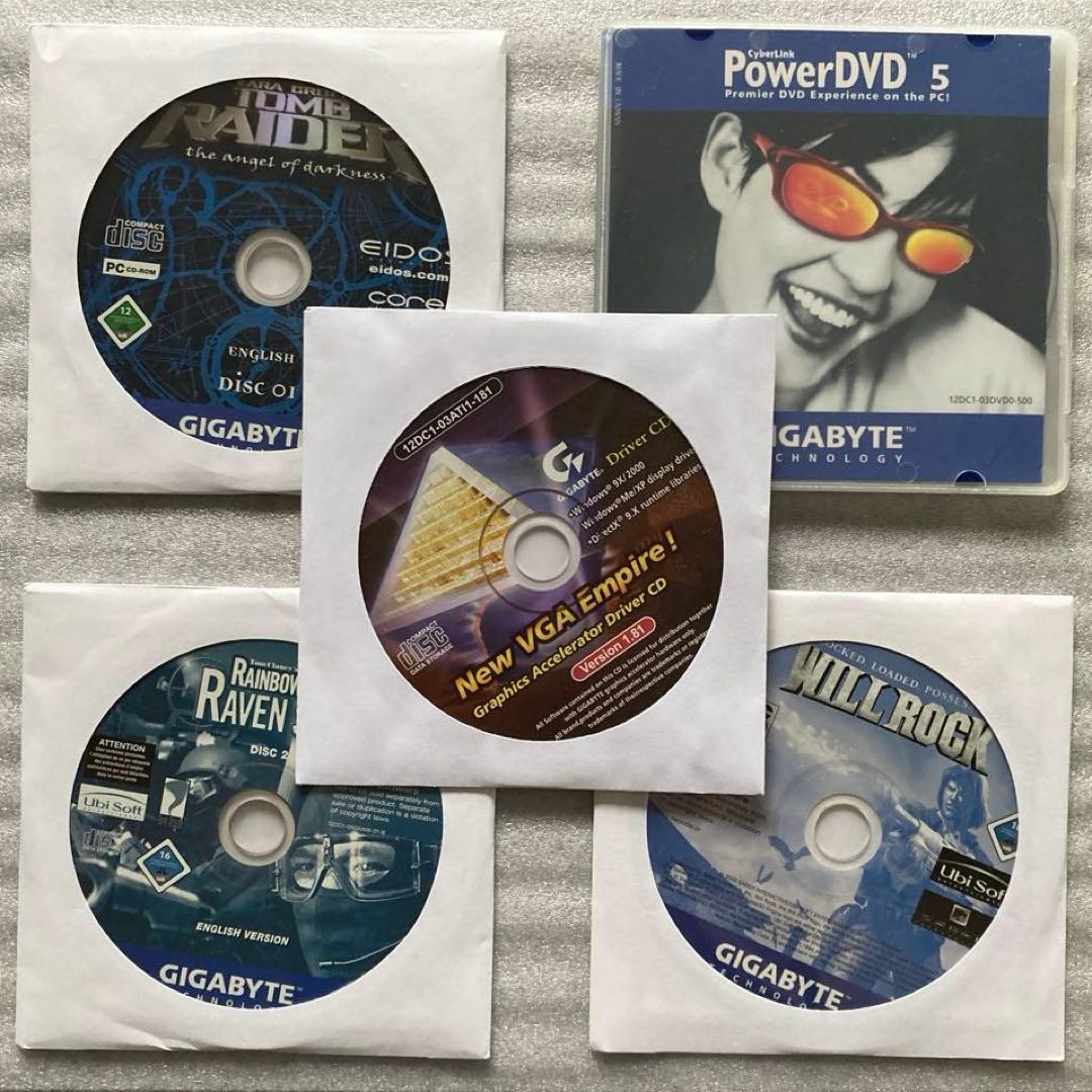 ジャンク GIGABYTE GV-R96P128D AGPビデオカード