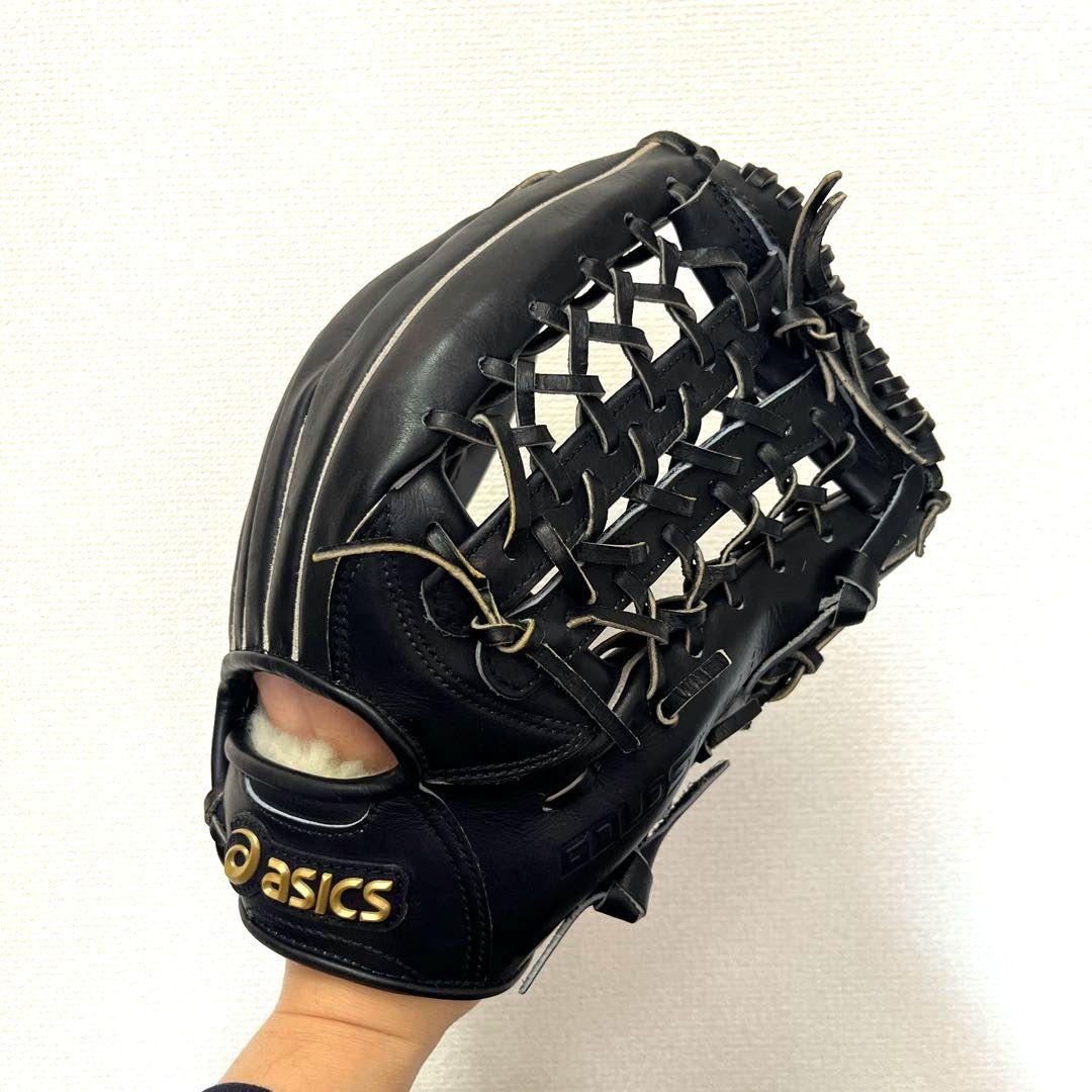 765 アシックス ゴールドステージ キップレザー 硬式 外野手用グローブ