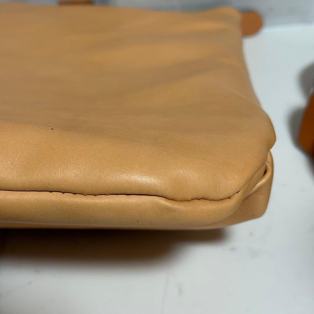 ⭐️未使用⭐️ヴァスコ VASCO ヘルメットバッグ ナチュラル　レザー