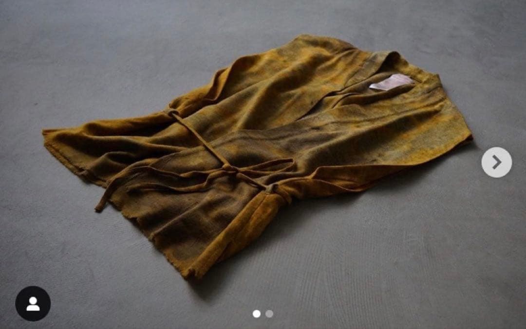 NICENESS DAMINI Leaf Ghost Vest 23aw 未使用