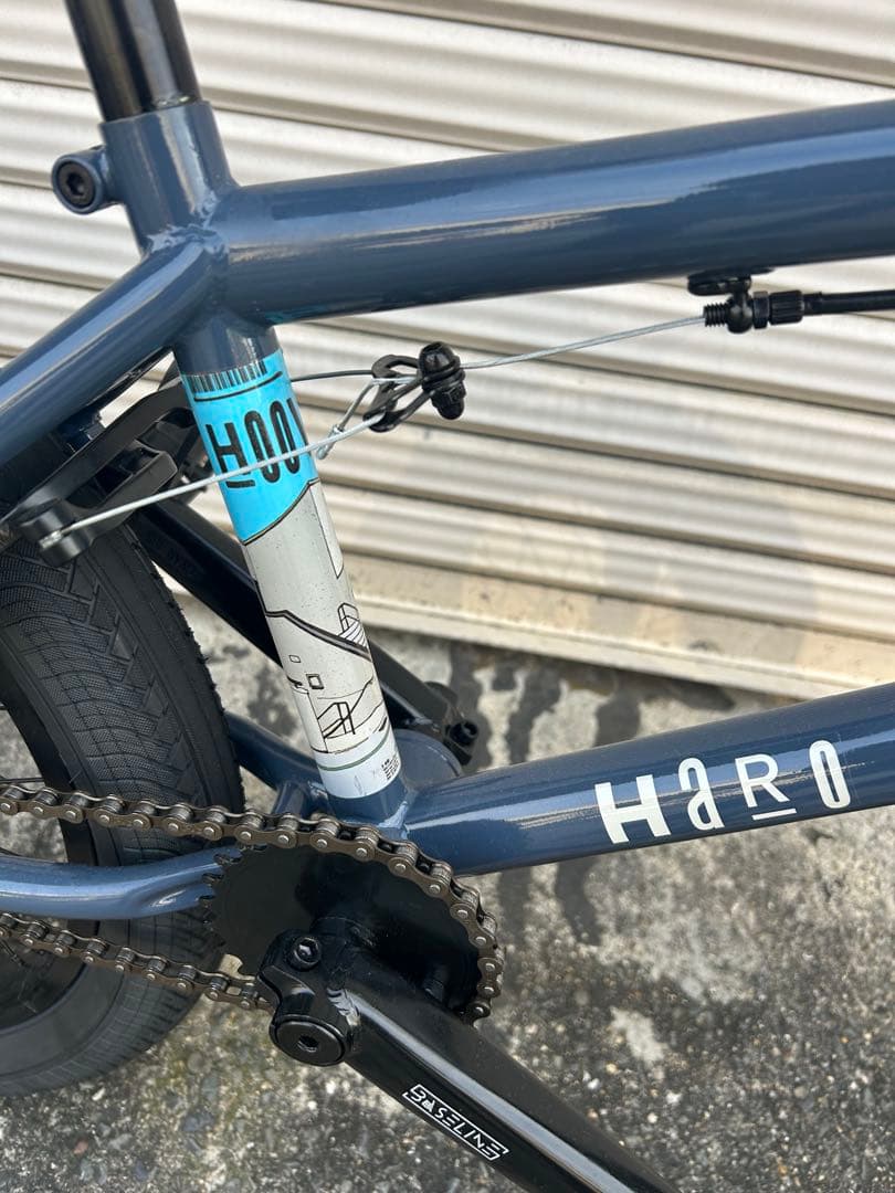 新品半額HARO BMX howiroll Kuwahara bluelug