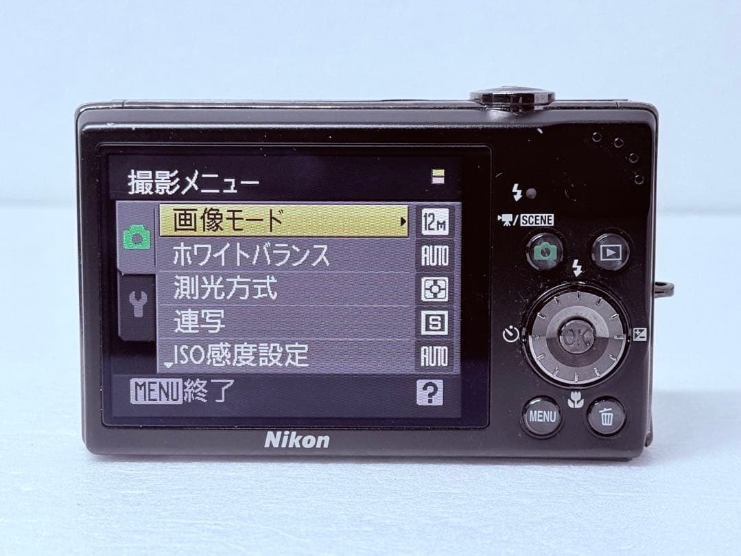Nikon COOLPIX S640 ブラック 動作確認済 コンデジ レトロ