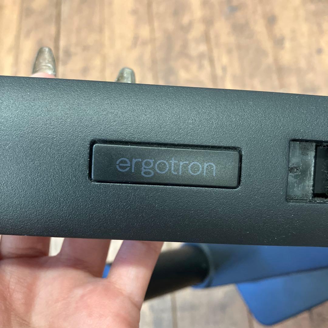 エルゴトロン LX デスク モニターアーム マウントアーム デスク固定 ブラック