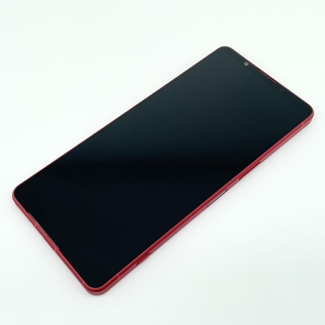 【即配・美品】SIMフリー Xperia 1 Ⅵ 256GB スカーレット ★