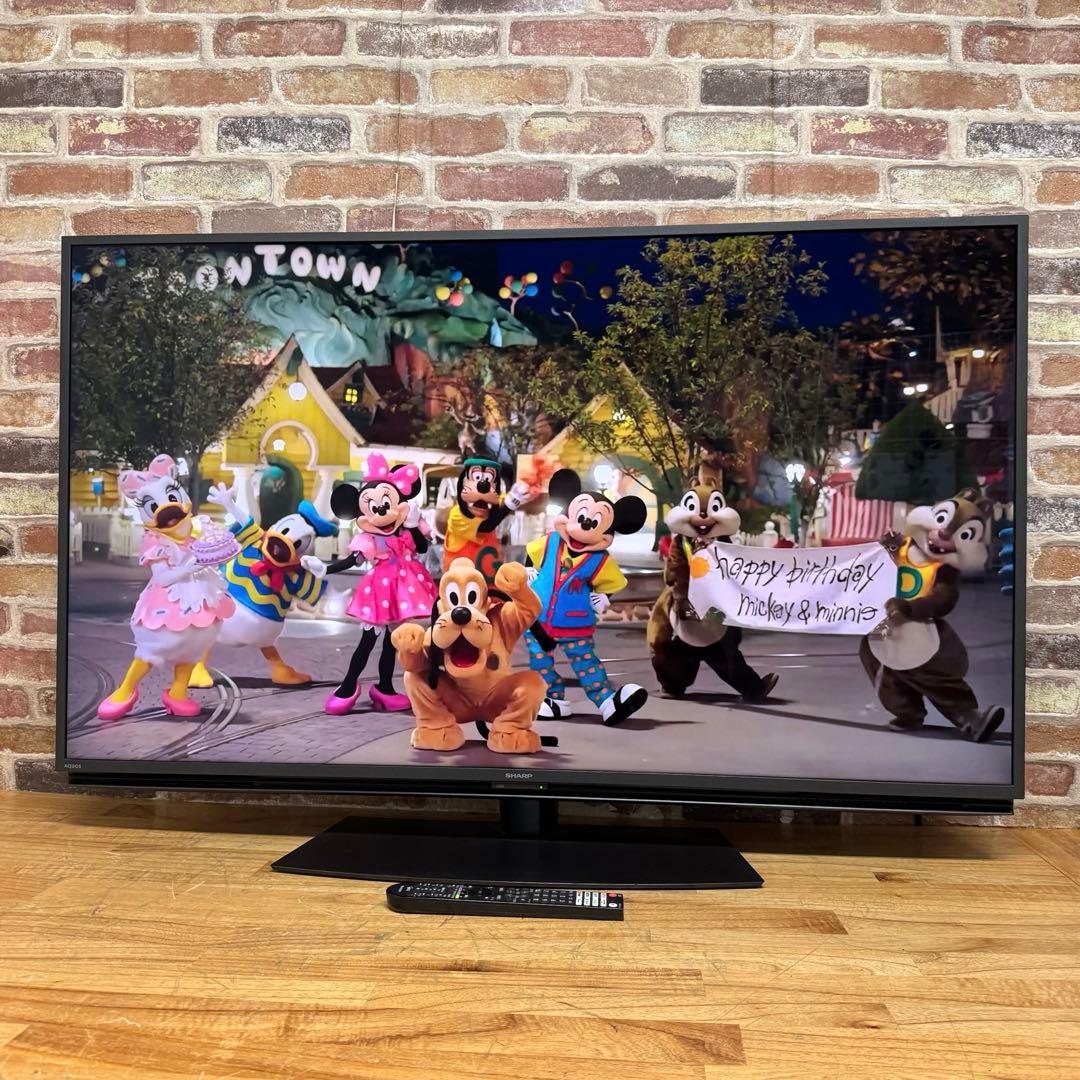シャープ 43V型 4K液晶テレビ AQUOS 4T-C43DN2 動画アプリ○