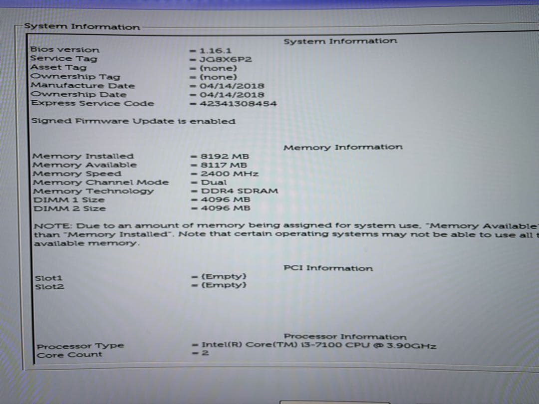 【美品】DELL Inspiron3268【8GB/新品SSD+HDDデュアル】