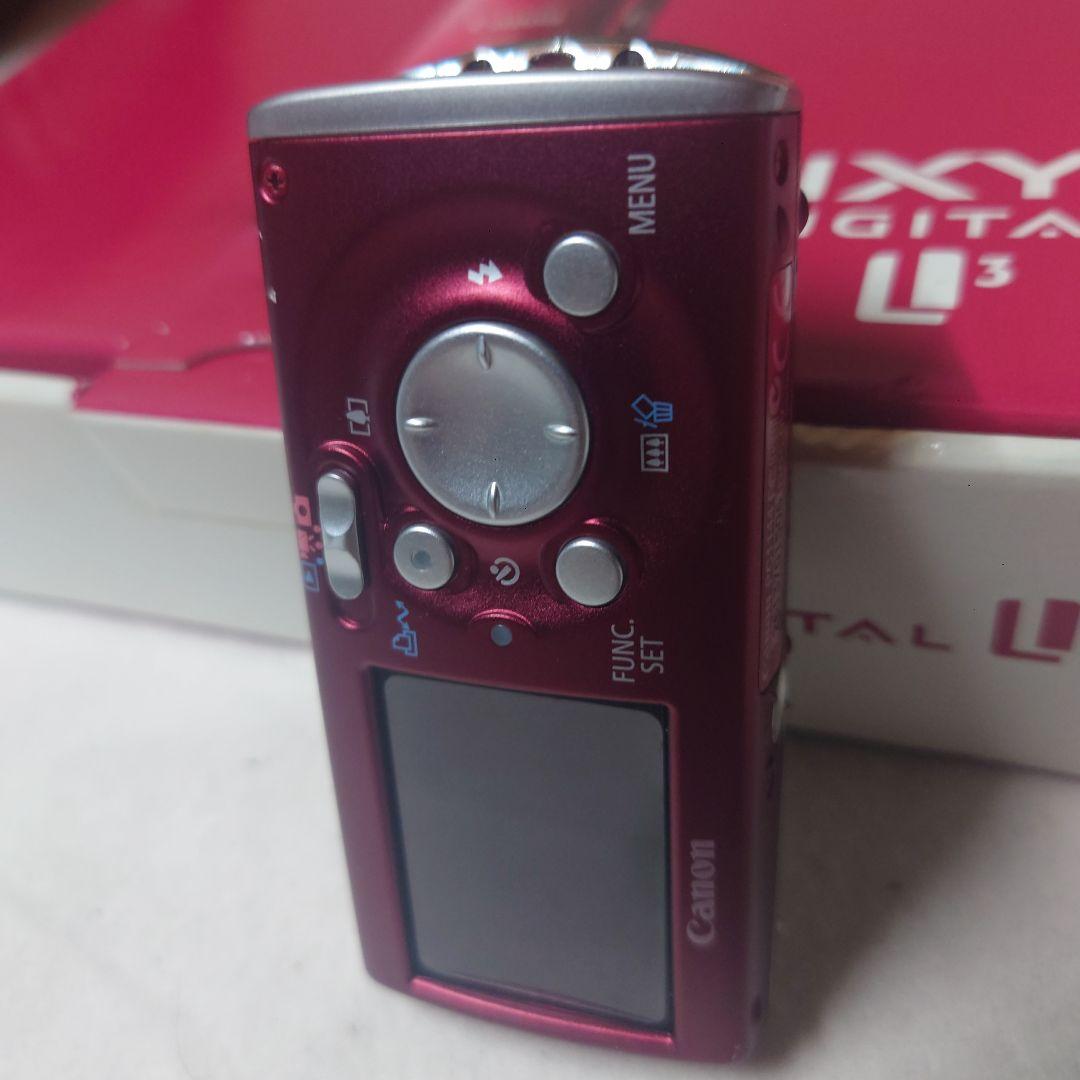 Canon IXY DIGITAL L3 レッド 500万画素・箱付き