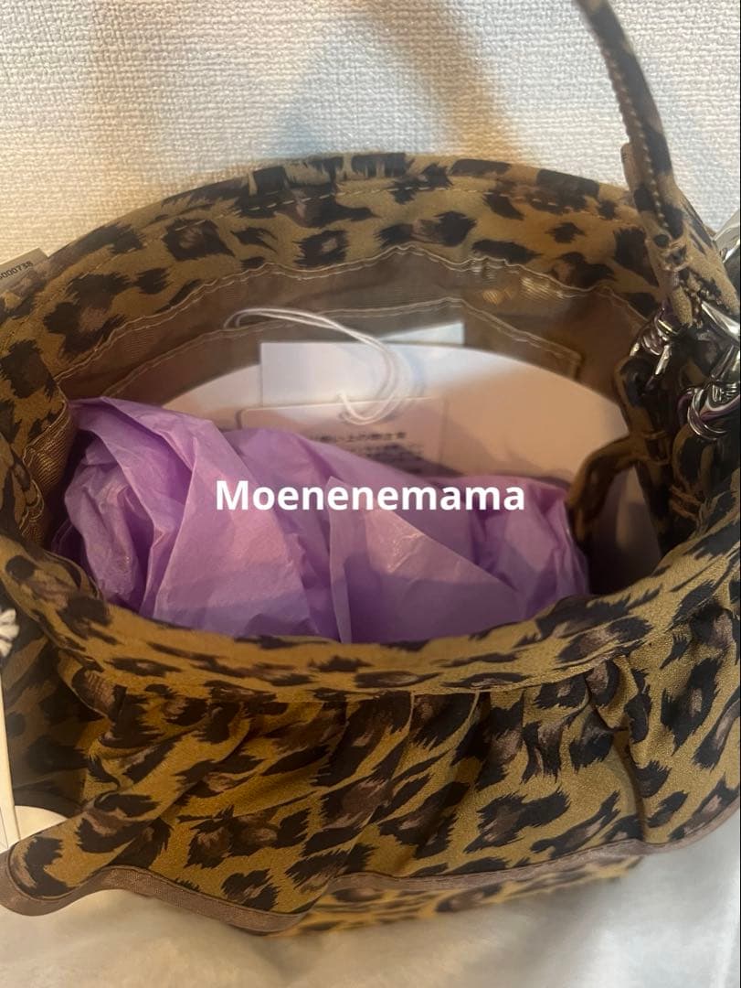 【新品】　セツコサジテール　ヒョウ柄　フィグ