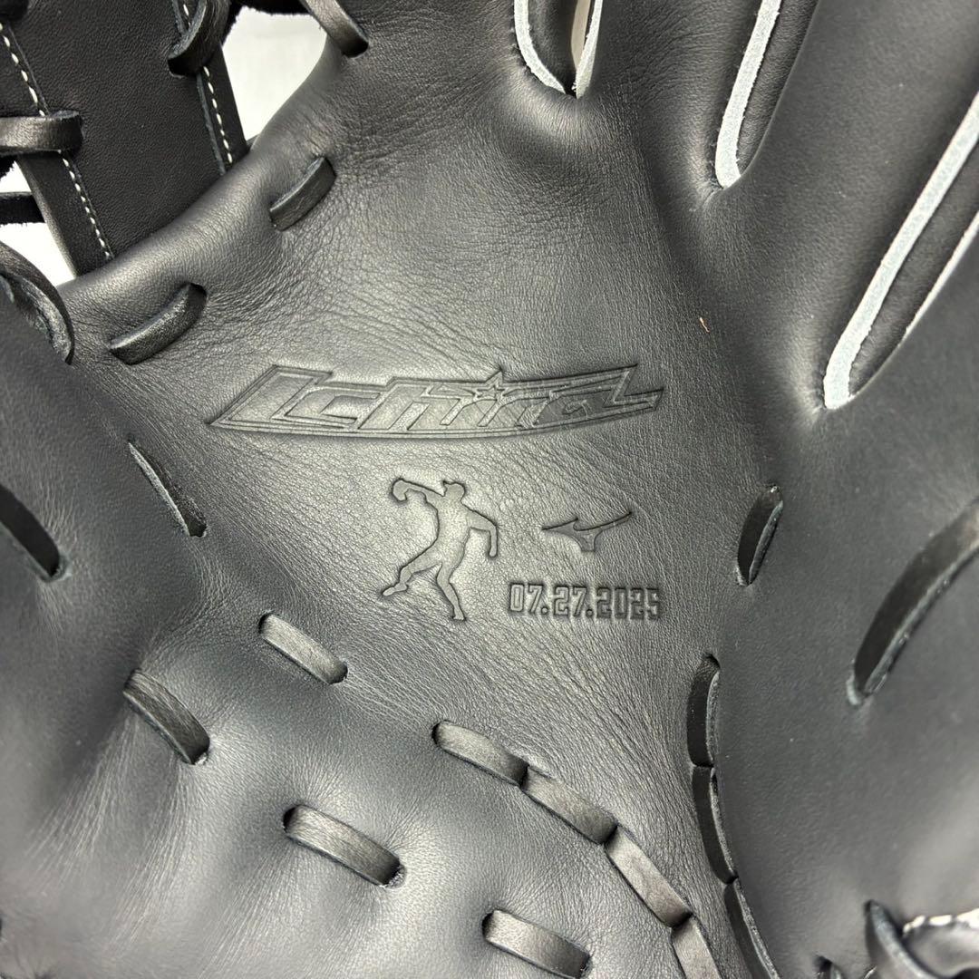 ミズノプロ 軟式グローブ イチロー 外野手 Iブラック 右投げ　新品