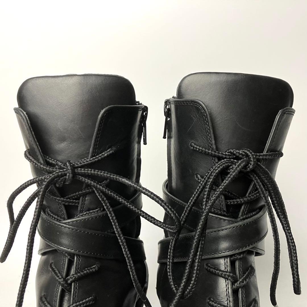 【極美品】PIPPICHIC OBLIQUE コンバットブーツ　クロスベルト23