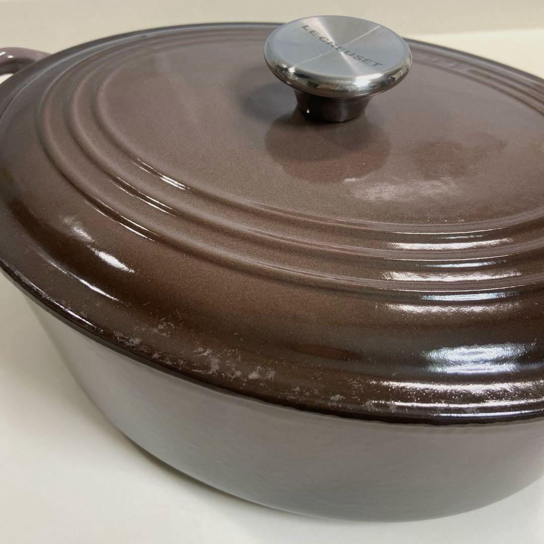【美品】ルクルーゼ　ココットオーバル 27cm