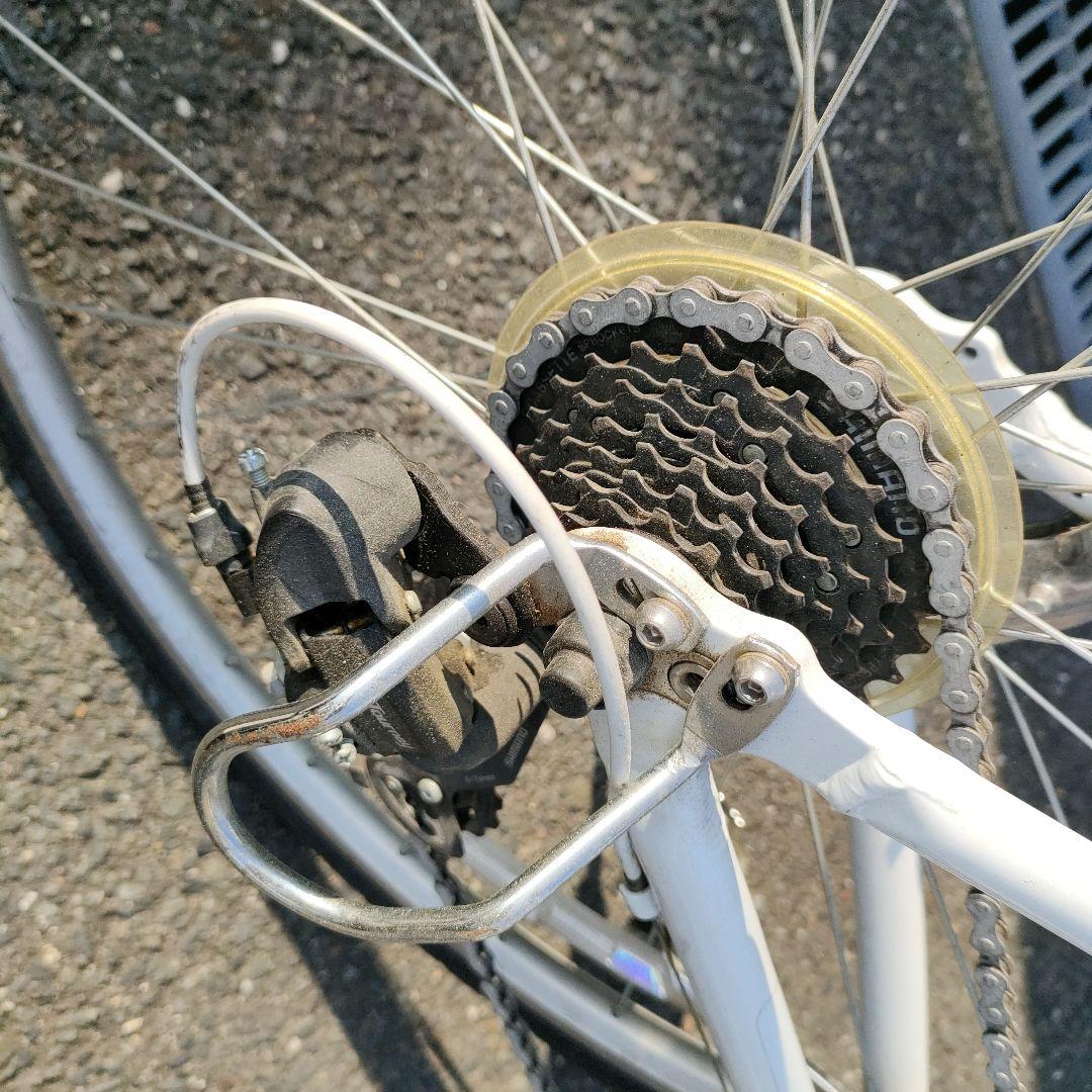 お取引限定　ホワイトシティサイクル 26インチ アルミフレーム