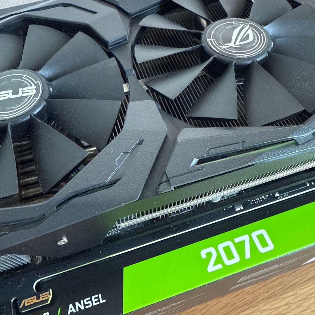 グラフィックボード・グラボ・ビデオカード ASUS ROG Strix RTX2070/X570F/Ryzen93900X
