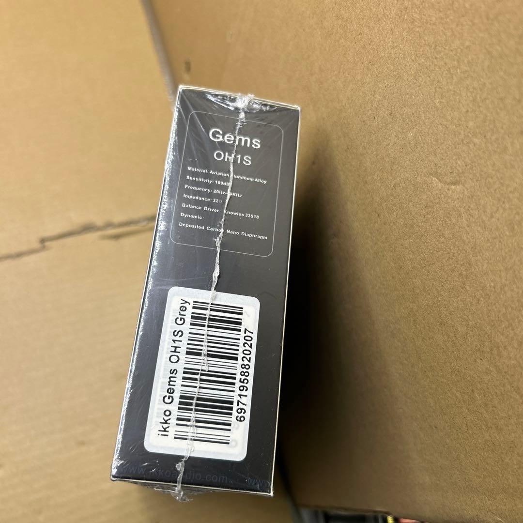 イッコー ikko イヤホン OH1S グレー