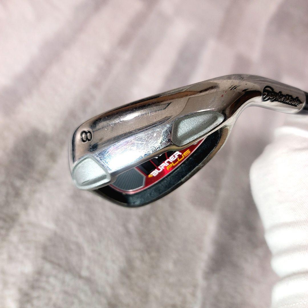 【美品】TaylorMade バーナープラス アイアンセット 4〜9.P 高弾道