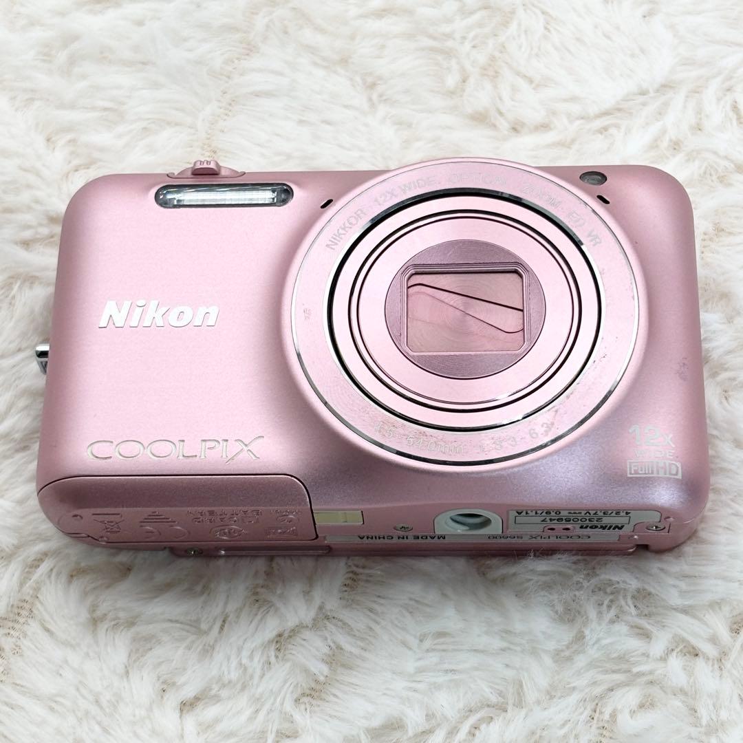 動作良好✨ Nikon COOLPIX S6600 ピンク