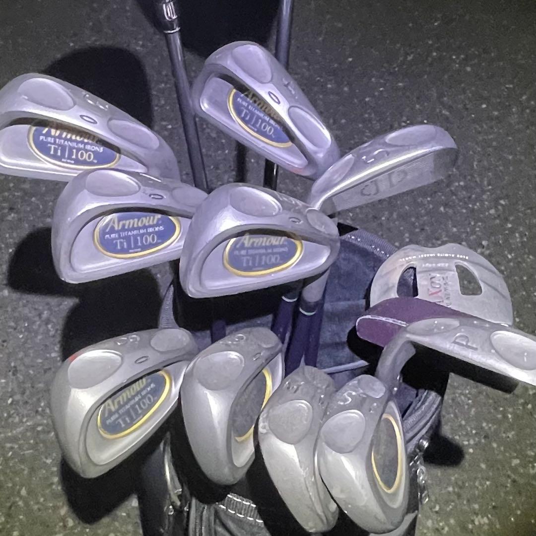 ファイズ、チタンアイアン、パター2本