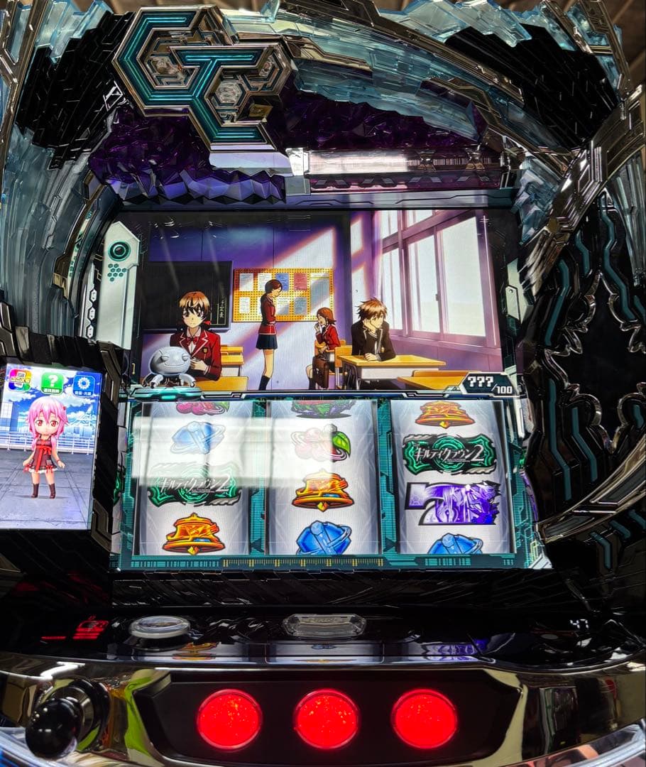 まーりお❗️パチスロ実機【Lギルティクラウン2 】ユニット付