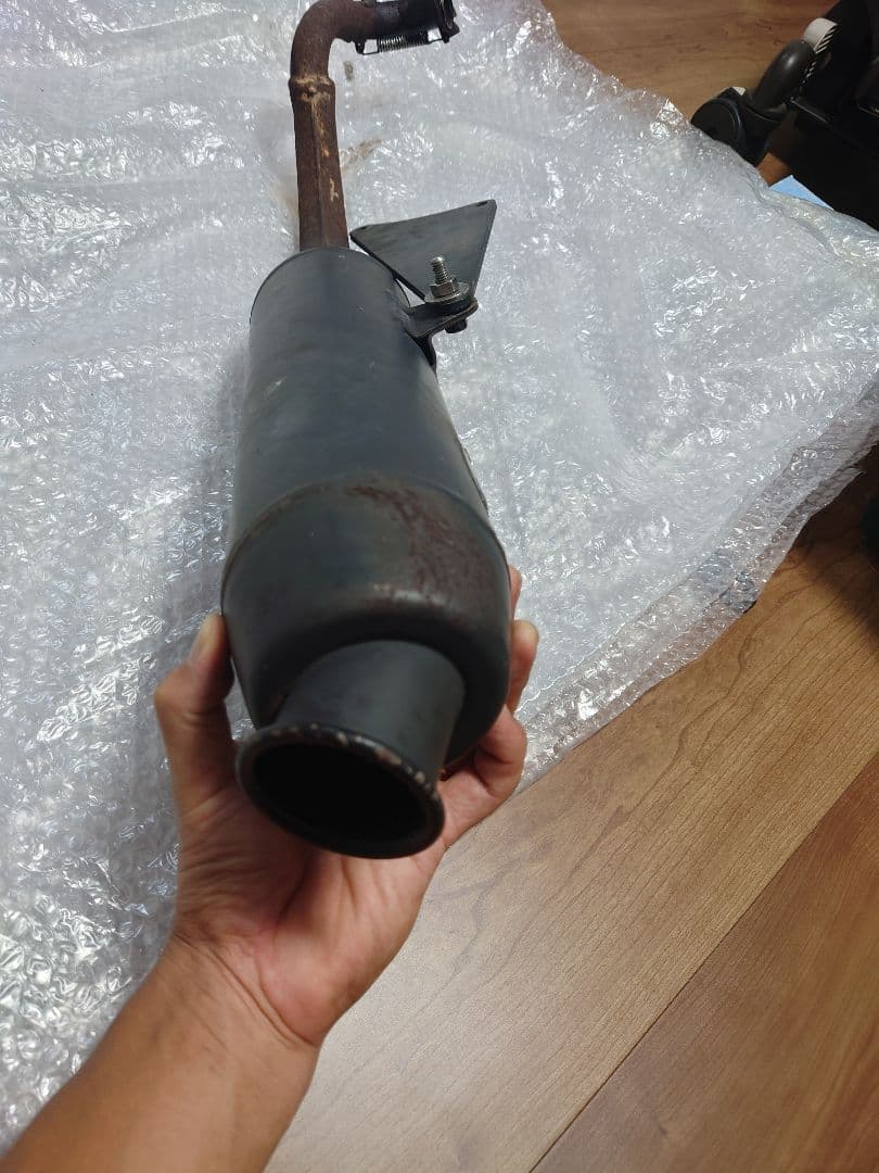 デイトナスーパーブラック　ライブディオZX AF34 AF35 マフラー　ホンダ