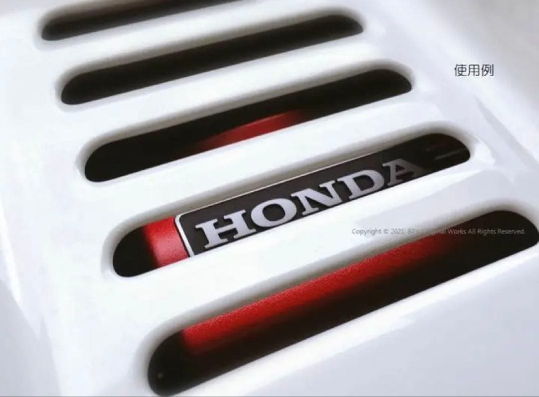 3倍赤いエンジンカバー【ナオ出品】