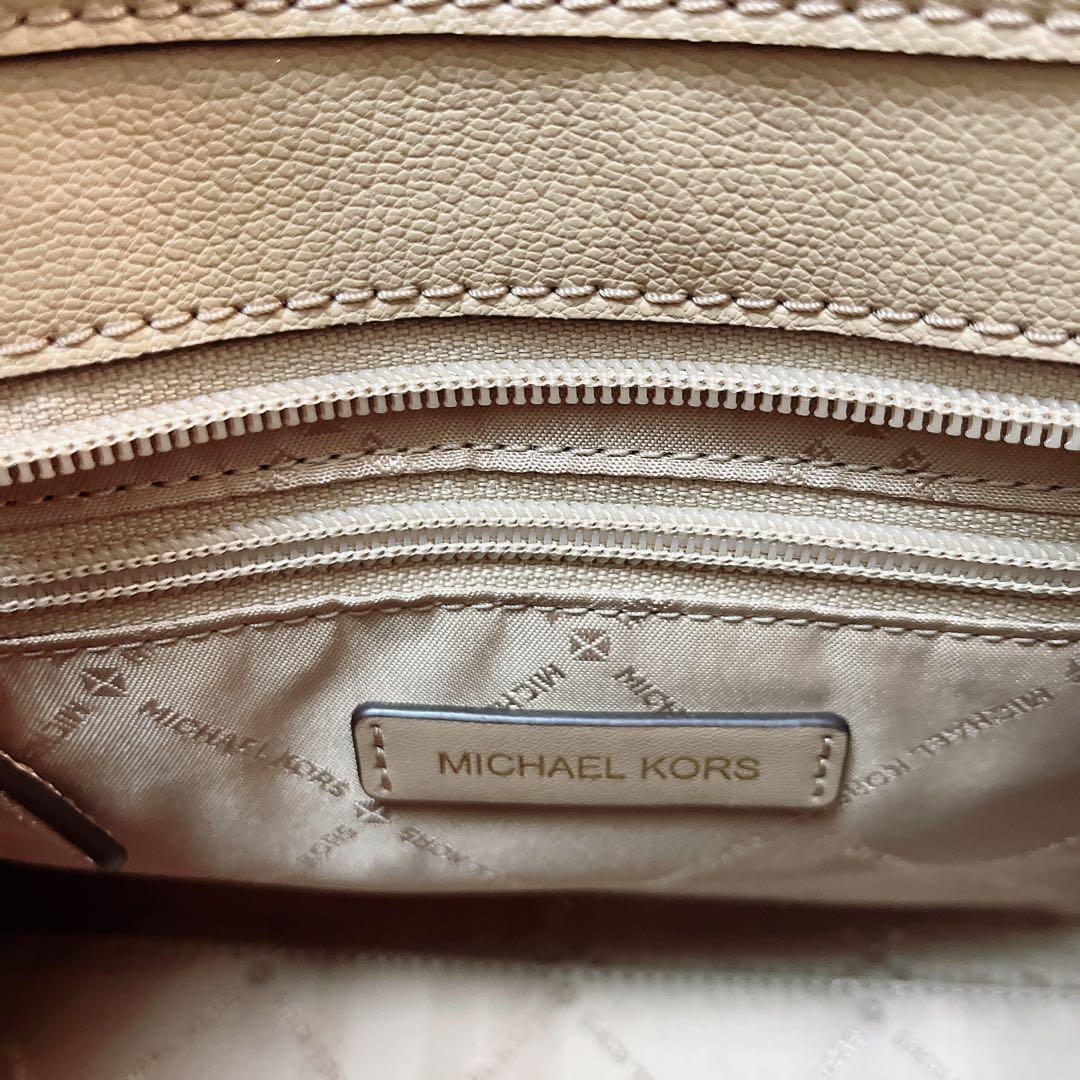 【ほぼ未使用】マイケルコース ハミルトン サッチェル MKシグネチャー2way