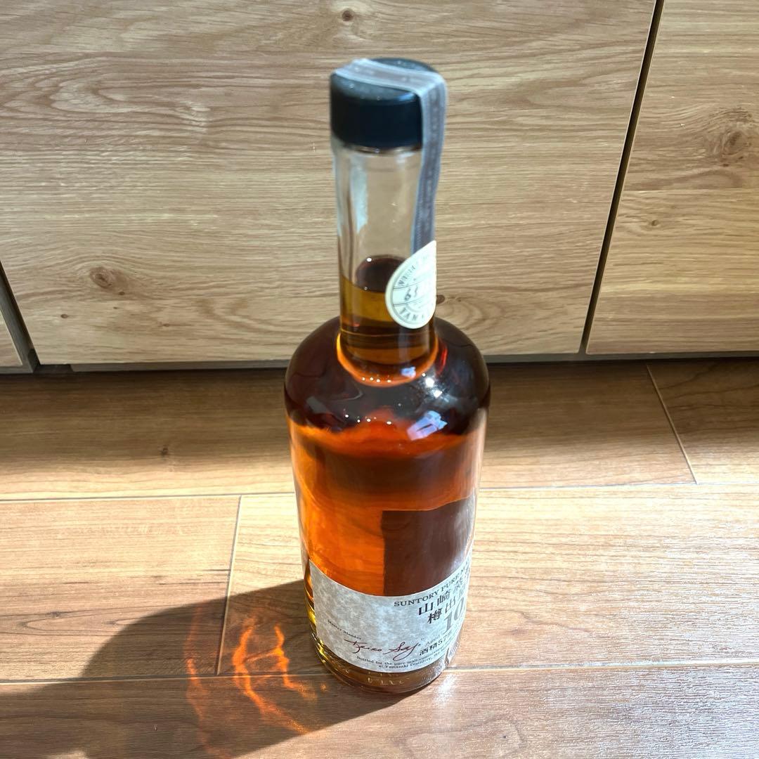 山崎蒸留所　樽出原酒10年　新品
