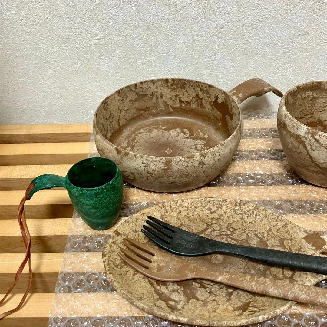 KUPILKAクピルカ アウトドア食器セット カトラリー キャンプ ククサカップ