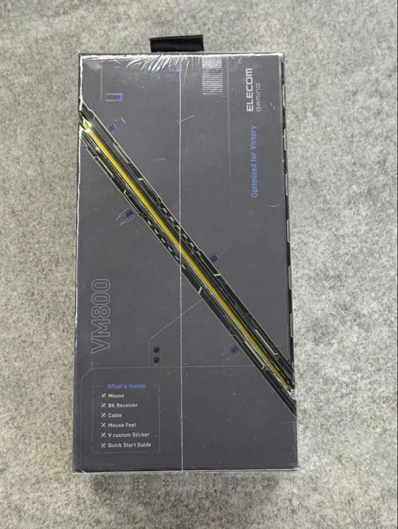 新品未開封ゲーミングマウスVcustom VM800 ブラックM-VM800BK