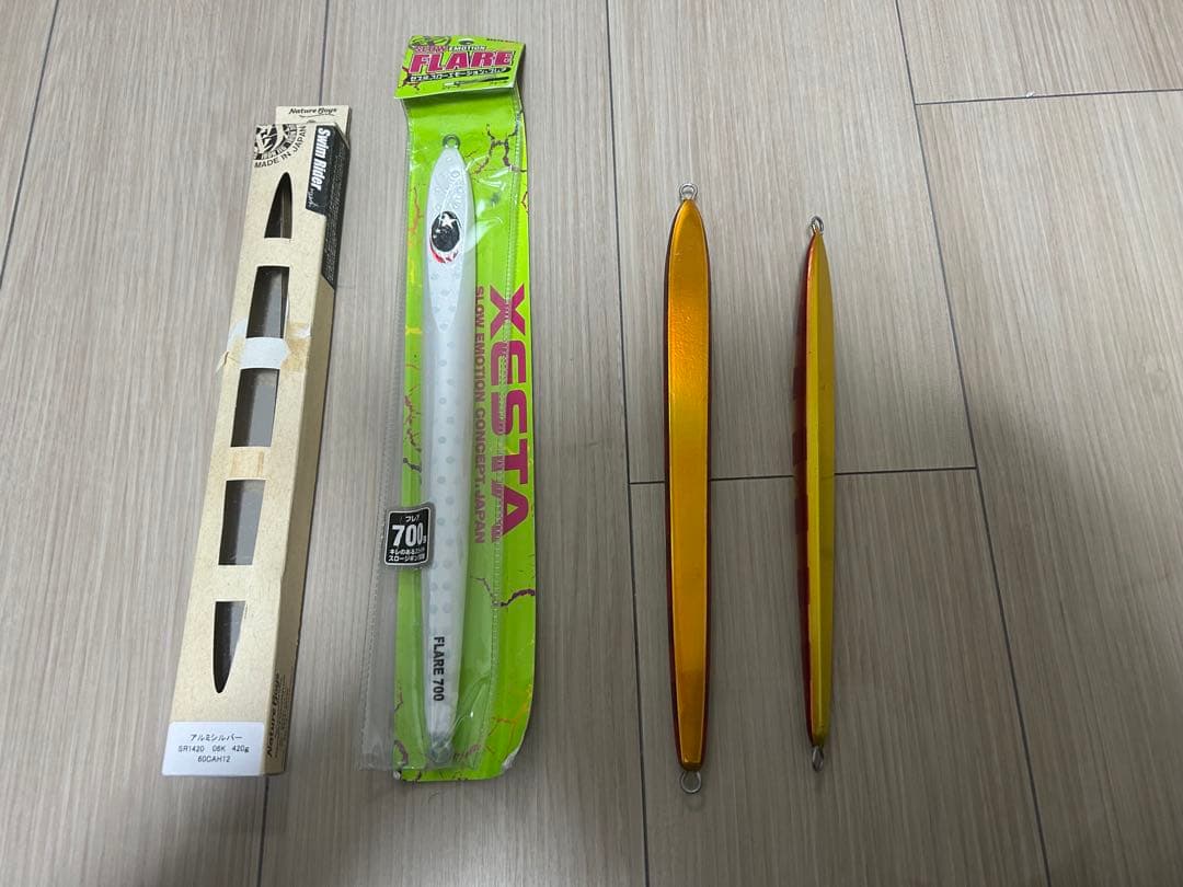 【最終値下げ】ゼスタ フレア ネイチャーボーイズ　鉄ジグ　バラ売り不可