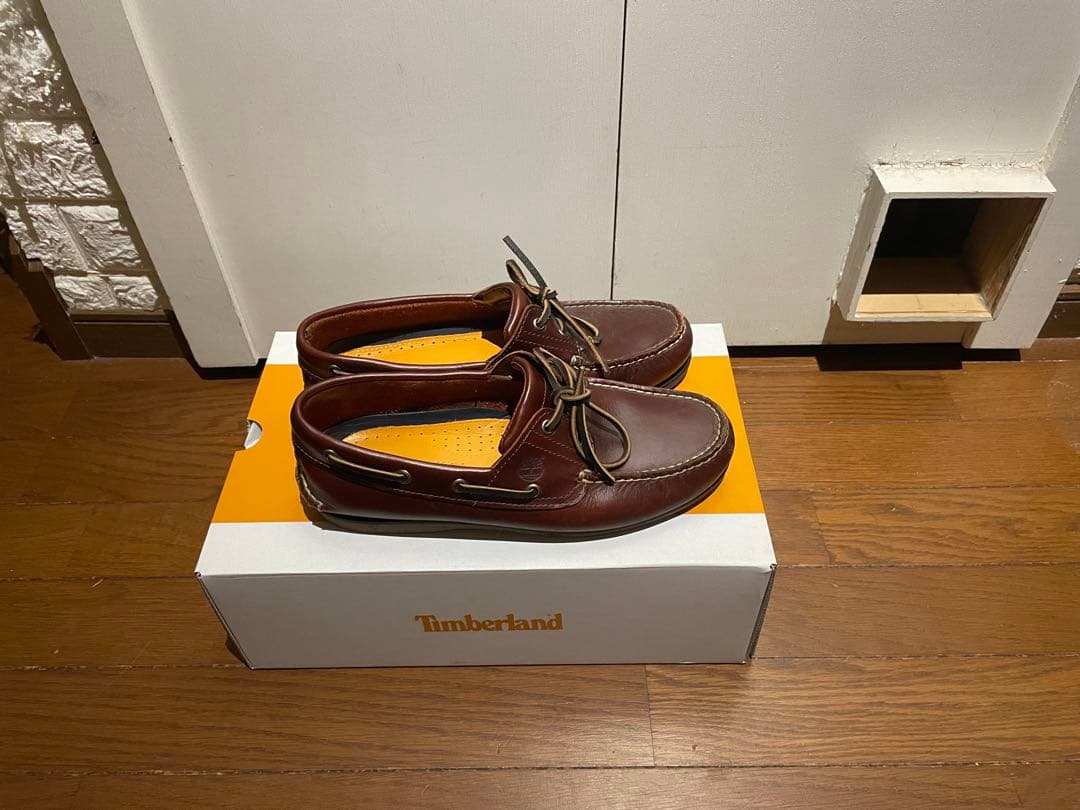 【美品】Timberland デッキシューズ　ツーアイ