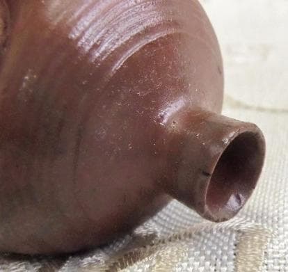 古備前 書道具水滴 5個セット ミニ人形徳利 臍徳利 骨董品 備前焼