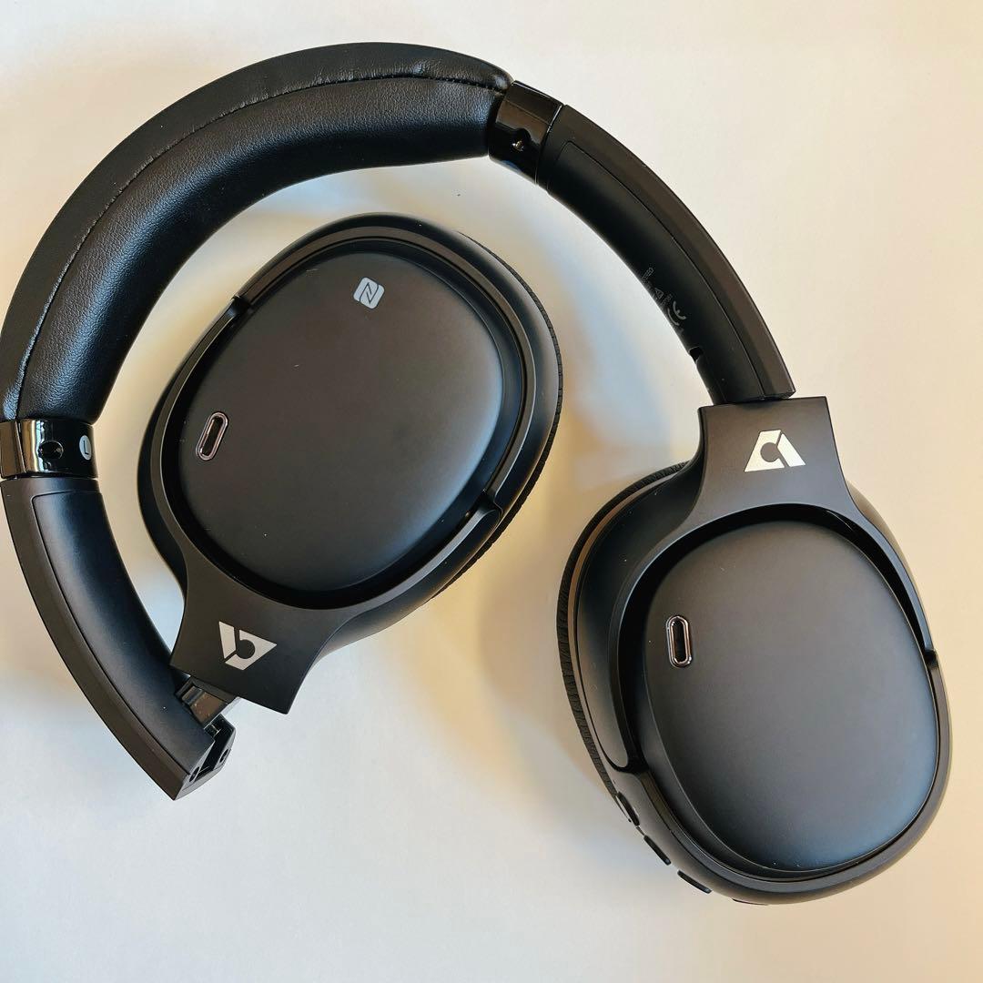 一点限り❣️Ankbit E600ワイヤレスヘッドホンBluetoothブラック