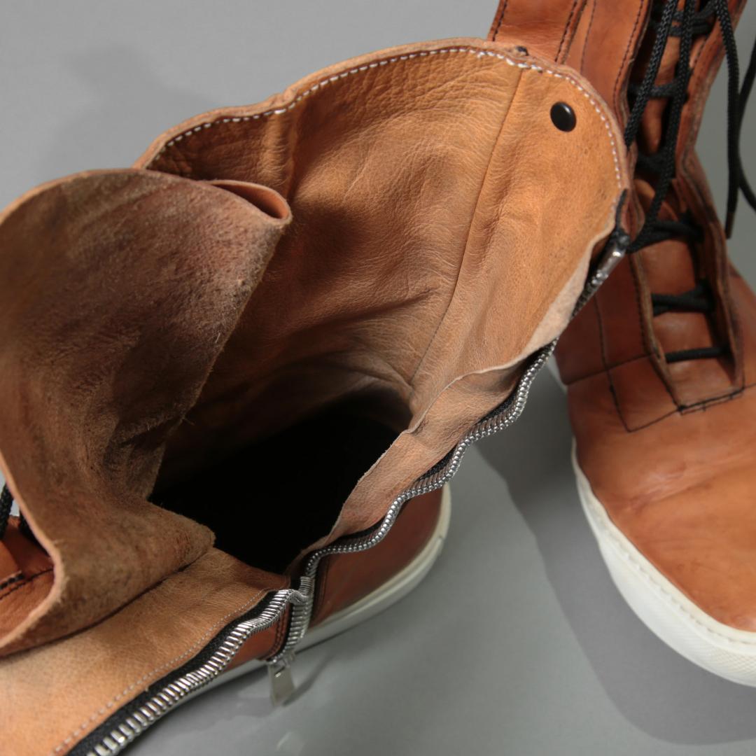 靴 incarnation CalfLeather Sneaker Boots