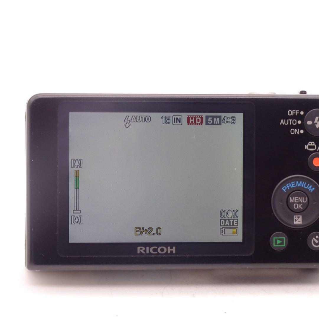 【動作確認済】 RICOH PX コンパクトデジタルカメラ シルバー
