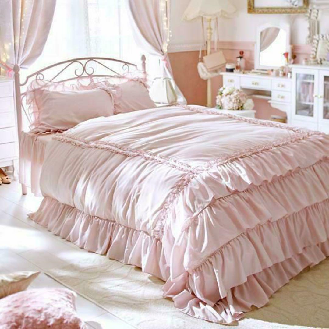 ロマンティックプリンセス ミルフィーユ布団カバー ベッドシーツ セット ロマプリ