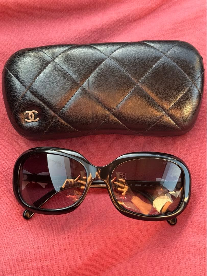 【最終価格】CHANEL リボンサングラス