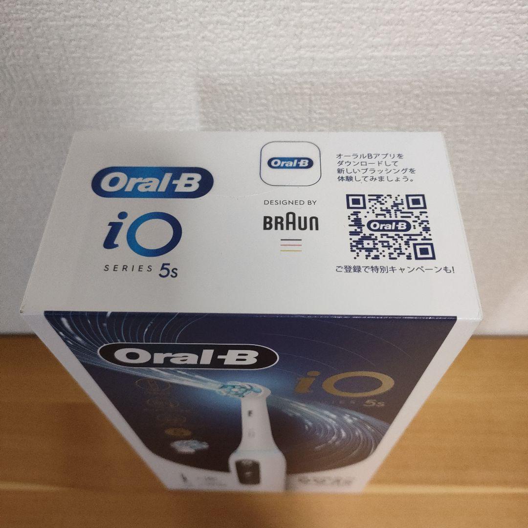 新品未開封 ブラウン オーラルB iO5S iOG51A60WT ホワイト