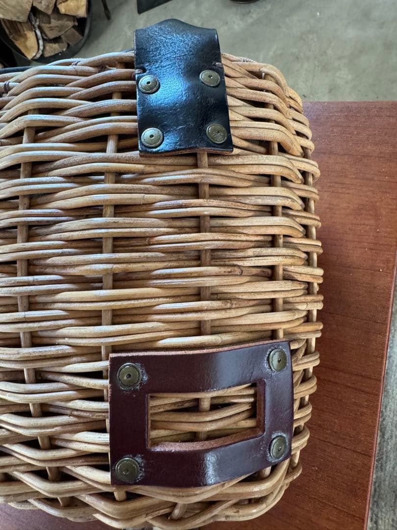 専用eb.a.gos エバゴス ブライドルシリーズ ラビットファー２本編みバッグ