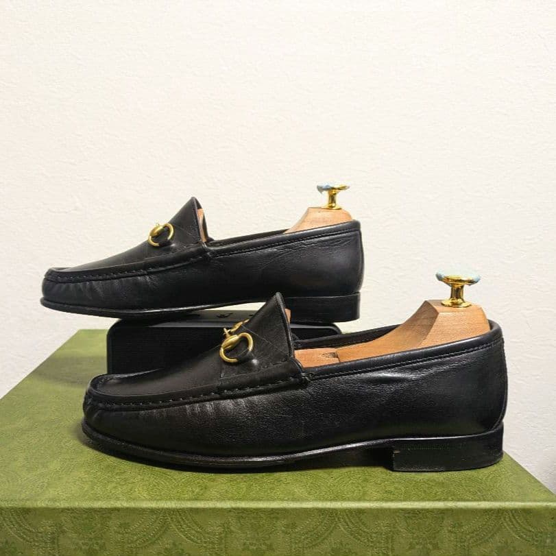 専用　美品　GUCCI　ホースビットローファー　黒　36 1/2