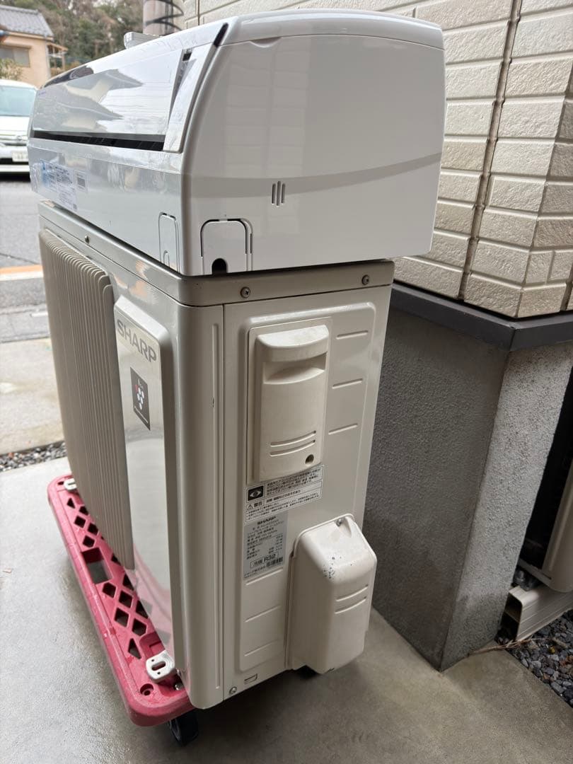 埼玉県内標準取付費込、シャープ、2018年製、6畳用、配送込